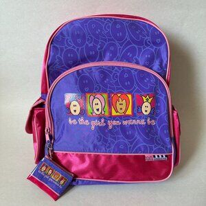 NWT Vintage 2 GRRRLS Purple & Pink Backpack